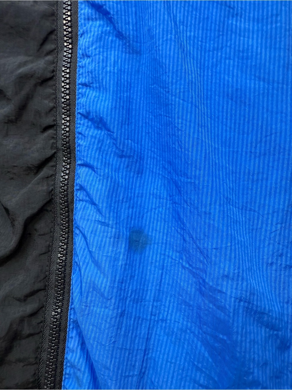 Vintage Colorblock Windbreaker Jacket - Blue Red Black White - Picture 4 of 7